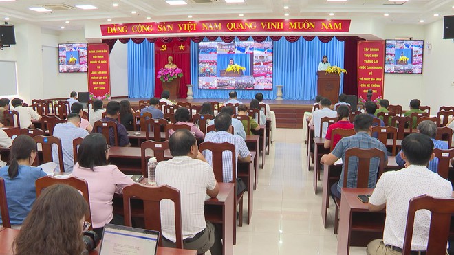 TP. Hồ Chí Minh: Tập huấn nghiệp vụ cho các tổ chức phụ trách bầu cử - Ảnh 2.