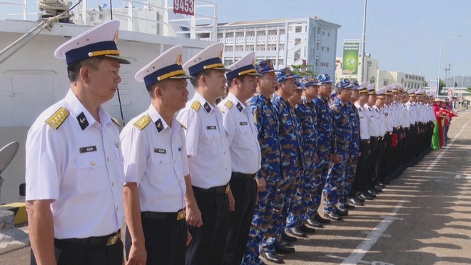 Tàu 17 Vùng 2 Hải quân: Hoàn thành sứ mệnh hòa bình, sẵn sàng cho ngày hội bầu cử - Ảnh 1.