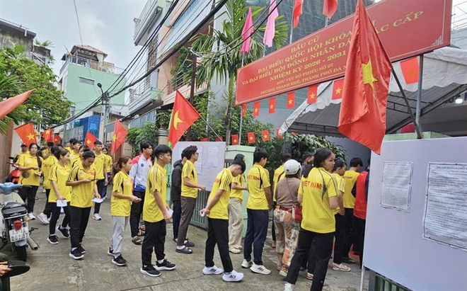 Hàng trăm HLV, VĐV tham gia bầu cử Đại biểu Quốc hội khóa XVI và HĐND các cấp nhiệm kỳ 2026–2031 - Ảnh 8.