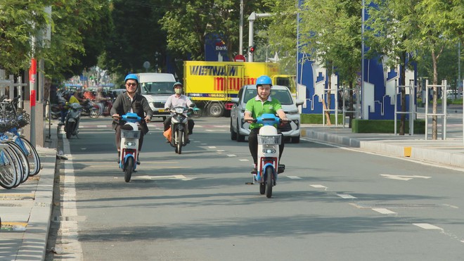 Xe đạp điện công cộng tại TP. Hồ Chí Minh miễn phí 15 phút đầu, thu hút hàng trăm người trải nghiệm chỉ sau 2 ngày - Ảnh 5.