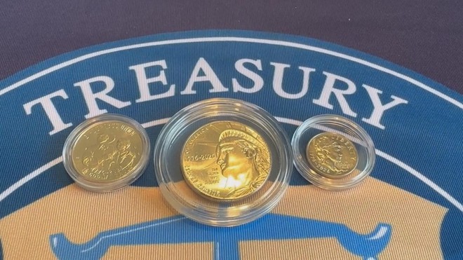 Mỹ giới thiệu loạt tiền xu trước thềm kỷ niệm 250 năm Quốc khánh - Ảnh 3.