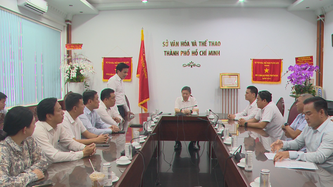 Lãnh đạo TP. Hồ Chí Minh thăm và chúc mừng nhân kỷ niệm 80 năm Ngày thể thao Việt Nam - Ảnh 1.