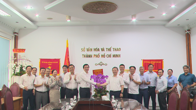 Lãnh đạo TP. Hồ Chí Minh thăm và chúc mừng nhân kỷ niệm 80 năm Ngày thể thao Việt Nam - Ảnh 2.