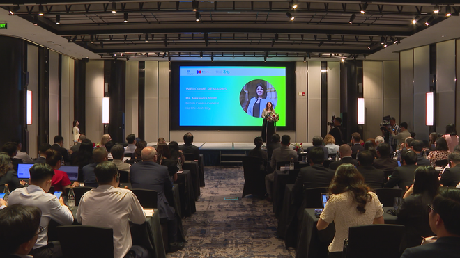 Hội nghị mở Vương quốc Anh - Việt Nam về trung tâm tài chính quốc tế Việt Nam tại TP. Hồ Chí Minh - Ảnh 2.