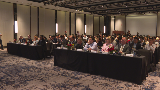 Hội nghị mở Vương quốc Anh - Việt Nam về trung tâm tài chính quốc tế Việt Nam tại TP. Hồ Chí Minh - Ảnh 3.