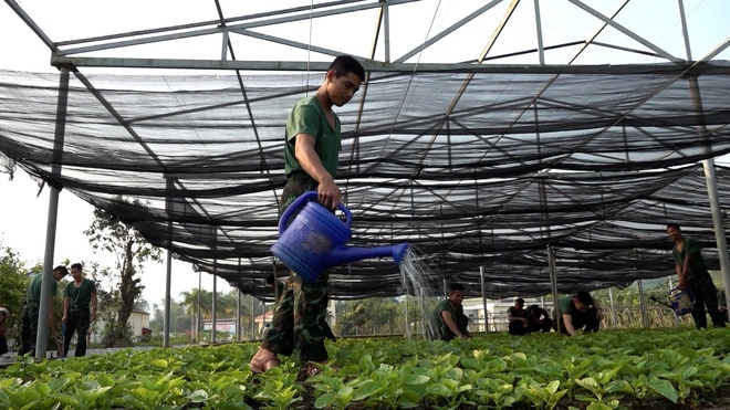 Một ngày rèn luyện của chiến sĩ trẻ tại Trung đoàn 143 - Ảnh 11.