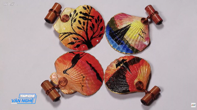 Tạp chí văn nghệ: Họa sĩ La Như Long và những sáng tạo từ vỏ sò - Ảnh 4.