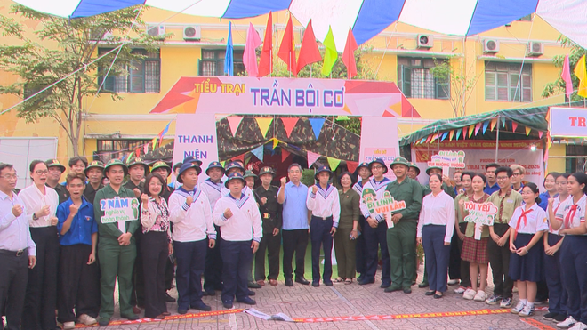 Rộn ràng Hội trại tòng quân 2026: Tuổi trẻ hăng hái lên đường bảo vệ Tổ quốc- Ảnh 5.