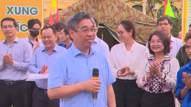 Rộn ràng Hội trại tòng quân 2026: Tuổi trẻ hăng hái lên đường bảo vệ Tổ quốc- Ảnh 4.