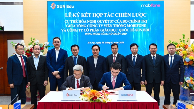MobiFone và Sun Edu ký kết hợp tác chiến lược phát triển nguồn nhân lực công nghệ số - Ảnh 3.