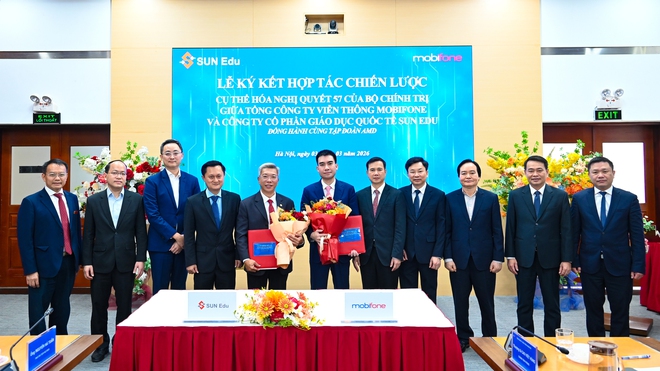 MobiFone và Sun Edu ký kết hợp tác chiến lược phát triển nguồn nhân lực công nghệ số - Ảnh 4.