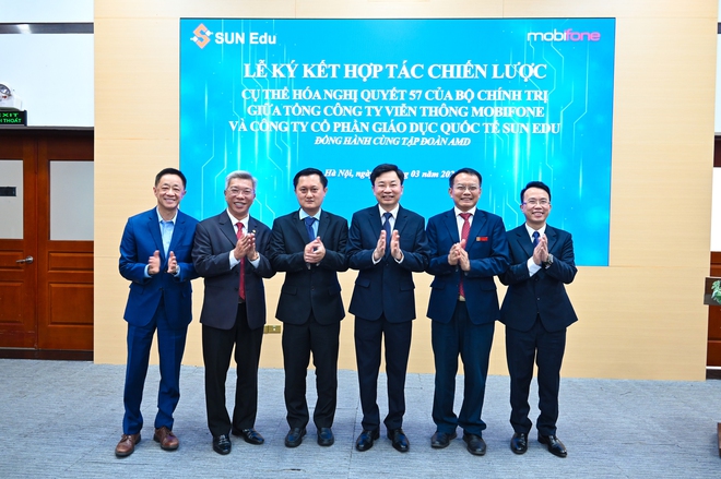 MobiFone và Sun Edu ký kết hợp tác chiến lược phát triển nguồn nhân lực công nghệ số - Ảnh 13.