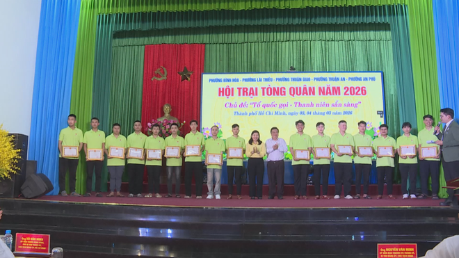 Rộn ràng Hội trại tòng quân 2026: Tuổi trẻ hăng hái lên đường bảo vệ Tổ quốc- Ảnh 2.
