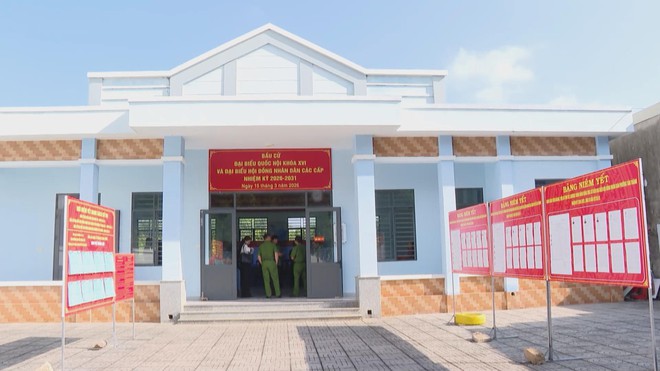 Kiểm tra công tác đảm bảo an ninh - trật tự cho ngày bầu cử - Ảnh 1.