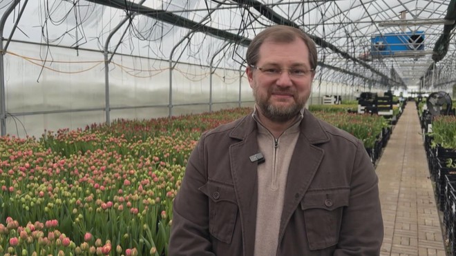 Nga: Triệu đóa tulip mừng Ngày Quốc tế Phụ nữ 8/3 - Ảnh 1.