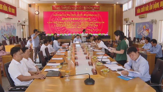 Họp chuẩn bị bầu cử Đại biểu quốc Quốc khóa XVI, đơn vị bầu cử số 4 - Ảnh 1.