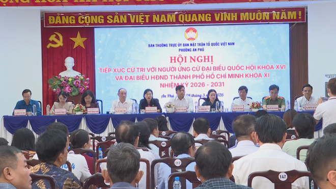 Cử tri gửi gắm niềm tin vào chương trình hành động của các ứng cử viên - Ảnh 3.