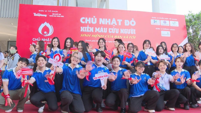 Lan tỏa thông điệp yêu thương tại chương trình hiến máu "Chủ Nhật Đỏ" lần thứ XVIII - năm 2026 - Ảnh 2.