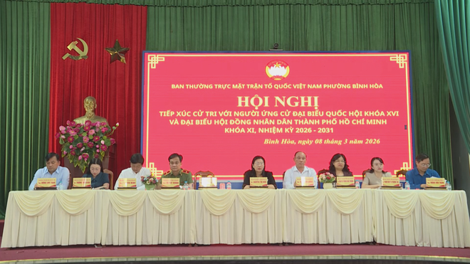 Cử tri gửi gắm niềm tin vào chương trình hành động của các ứng cử viên - Ảnh 8.