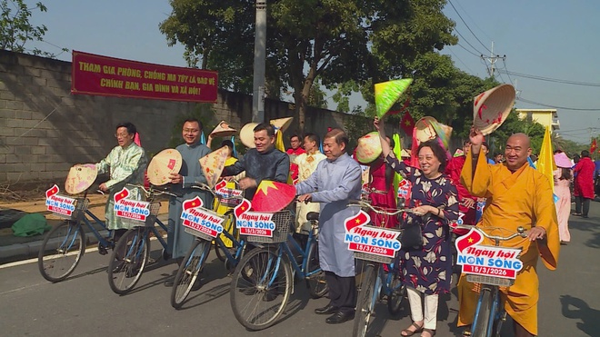 Phát động cao điểm tuyên truyền, vận động bầu cử - Ảnh 3.