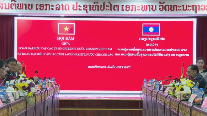 Hoạt động của đoàn TP. Hồ Chí Minh tại tỉnh Savannakhet - Lào - Ảnh 4.