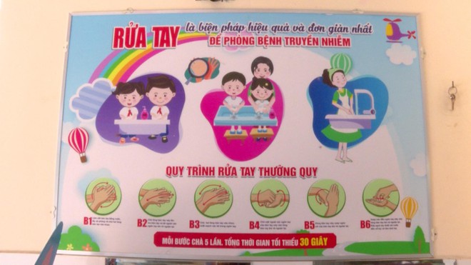 Kiểm soát tay chân miệng - “Chốt chặn” từ cổng trường mầm non - Ảnh 2.