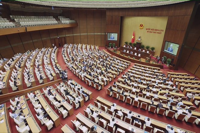 Quốc hội thông qua Nghị quyết về giảm thuế xăng dầu đến ngày 30/6/2026- Ảnh 2.