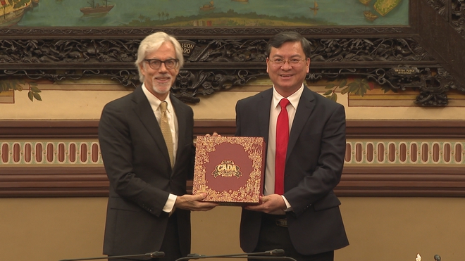 Lãnh đạo TP. Hồ Chí Minh tiếp Giám đốc Quốc gia phụ trách Việt Nam, Lào, Campuchia- Ảnh 2.