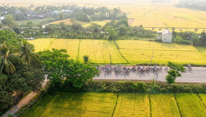 Ảnh đẹp chặng 12 | Cúp Truyền hình 2026: Những vòng quay rực rỡ trên cung đường duyên hải - Ảnh 6.