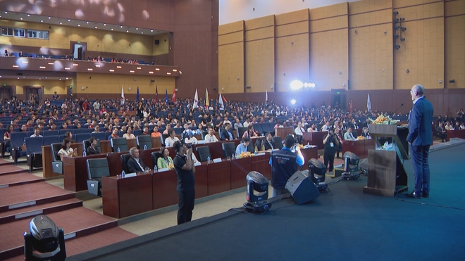 Thời sự trưa HTV ngày 16/4/2026 | Khai mạc Liên hoan Sinh viên Kiến trúc toàn quốc lần thứ XV - Ảnh 3.