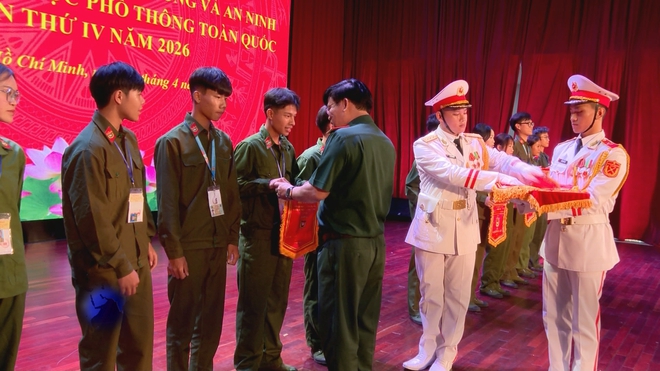 Bế mạc Hội thao Giáo dục quốc phòng và an ninh học sinh THPT toàn quốc lần thứ IV năm 2026- Ảnh 4.