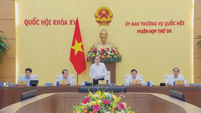 Khai mạc phiên họp thứ 56 của Ủy ban Thường vụ Quốc hội - Ảnh 5.
