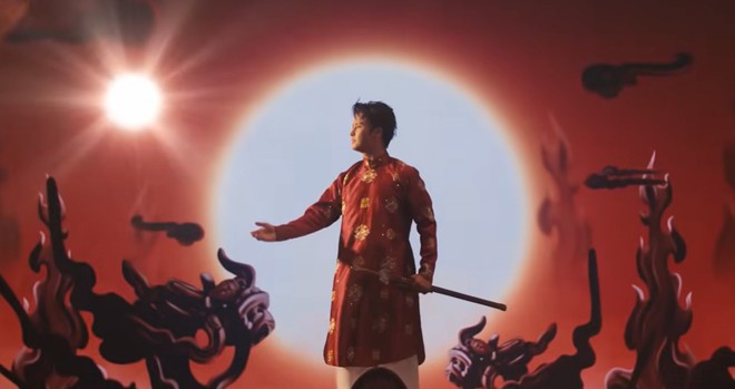 NSƯT Võ Minh Lâm ra mắt MV "Ánh Sao Việt Nam" hướng về đại lễ 30/4 - Ảnh 11.