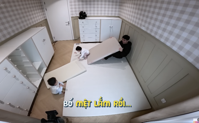 "Mẹ vắng nhà, ba là siêu nhân": MC Mạnh Cường "tiền đình" vì thử thách oái oăm của vợ - Ảnh 7.