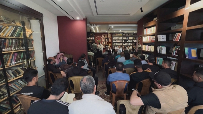 Khai trương thư viện Phượng Hoàng tại dải Gaza - Ảnh 2.