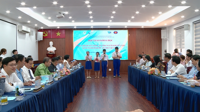 Thúc đẩy quyền tiếp cận và xây dựng xã hội bao trùm cho người khuyết tật - Ảnh 1.