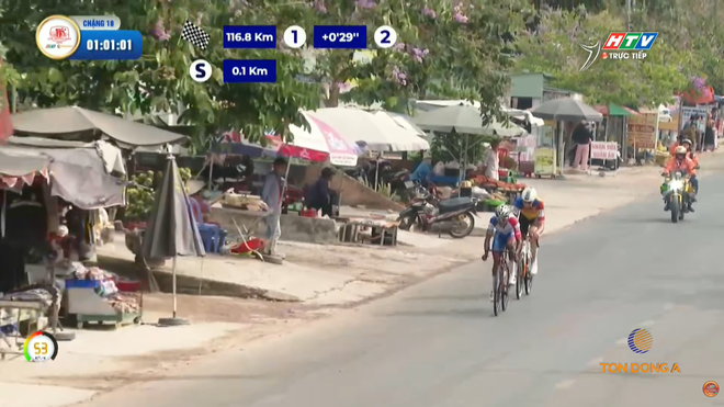 Amanuel dẫn đầu ở sprint 1 tại Hàm Tân | Chặng 18 Cúp Truyền hình 2026 - Ảnh 2.