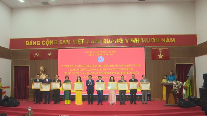 Bệnh viện Nhân dân 115 đón nhận khen thưởng cấp Nhà nước- Ảnh 3.