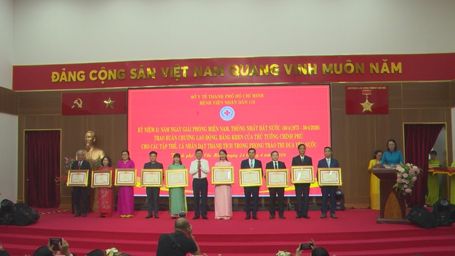 Bệnh viện Nhân dân 115 đón nhận khen thưởng cấp Nhà nước- Ảnh 4.