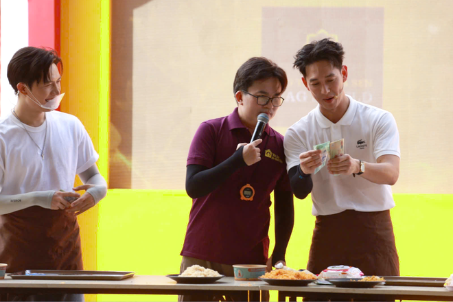 Song Luân, Anh Tú bán bánh gây quỹ giúp trẻ em "Mái ấm gia đình Việt" - Ảnh 1.