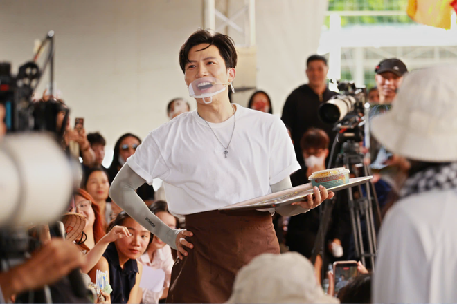 Song Luân, Anh Tú bán bánh gây quỹ giúp trẻ em "Mái ấm gia đình Việt" - Ảnh 8.