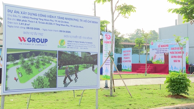 Khánh thành công viên phường Tăng Nhơn Phú- Ảnh 4.