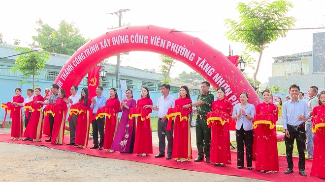 Khánh thành công viên phường Tăng Nhơn Phú- Ảnh 3.