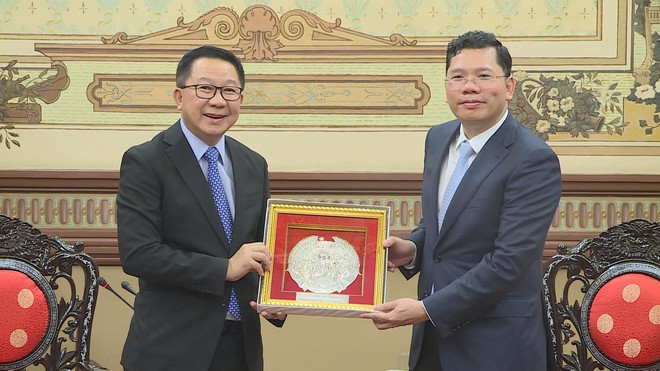 Phó Chủ tịch UBND TP. Hồ Chí Minh tiếp Bộ trưởng Bộ Nông nghiệp và Môi trường Lào - Ảnh 3.