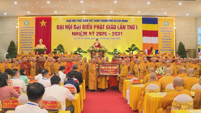 Đại hội đại biểu Phật giáo TP. Hồ Chí Minh lần thứ I, nhiệm kỳ 2026 - 2031- Ảnh 2. Đại hội đại biểu Phật giáo TP. Hồ Chí Minh lần thứ I, nhiệm kỳ 2026 - 2031- Ảnh 2.