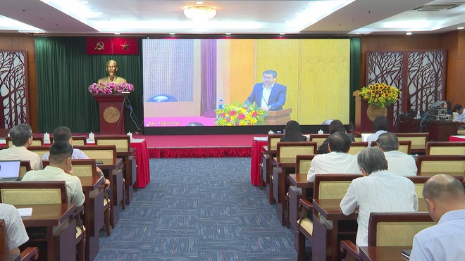 Hội nghị toàn quốc nghiên cứu, học tập, quán triệt và triển khai thực hiện Nghị quyết Đại hội XIV của Đảng - Ảnh 1.