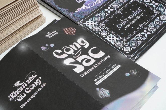 Triển lãm & Workshop Cộng Sắc: Khi nghệ thuật khảm xà cừ Gò Công trở thành ngôn ngữ mới của giới trẻ - Ảnh 18.