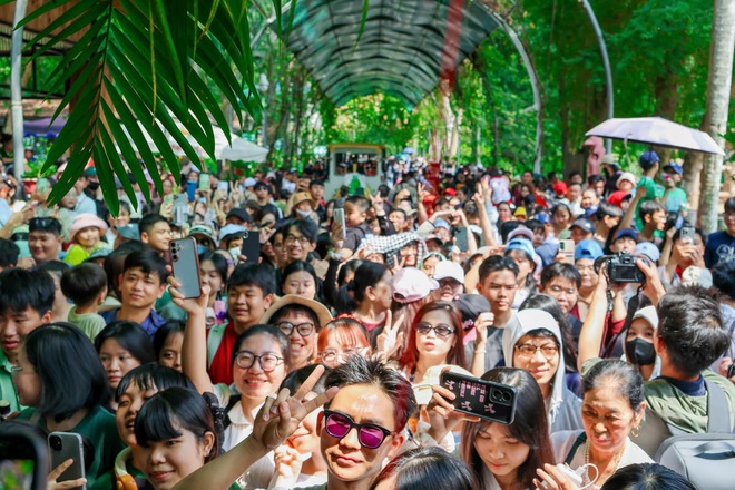 “Đám cưới” hươu cao cổ đầu tiên tại Thảo Cầm Viên hút nghìn khách tham dự- Ảnh 11.
