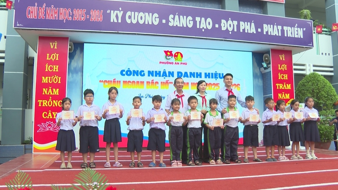 Thiếu nhi phường An Phú sôi nổi hoạt động hướng về truyền thống Đội - Ảnh 4.