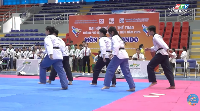 Gần 400 vận động viên Taekwondo tranh tài sôi nổi tại Đại hội TDTT TP. Hồ Chí Minh- Ảnh 5.